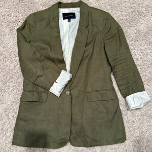 Banana Republic Linen Women's Blazer, Size 6